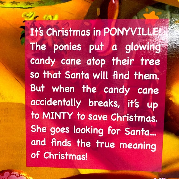 MY LITTLE PONY NWT VTG 2005 TOKYOPOP JR CINE-MANGA A VERY MINTY CHRISTMAS BOOK - Picture 11 of 11